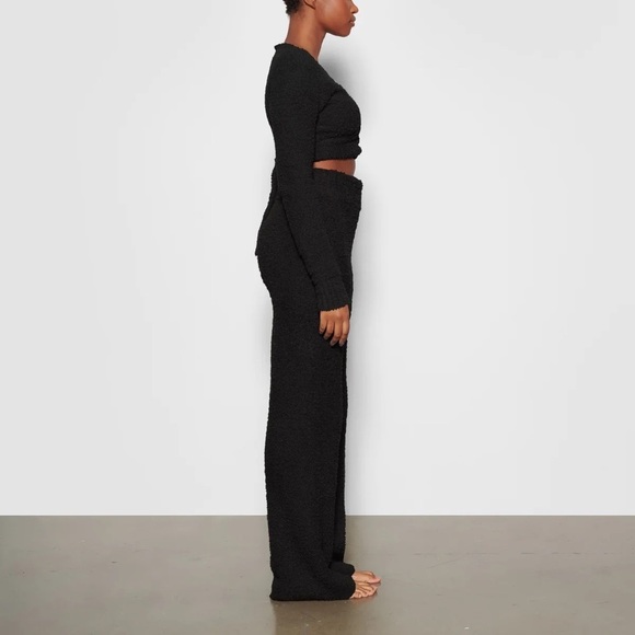 SKIMS Cozy Knit Black Pull-On Pants: Size L/XL. NWT. - Picture 4 of 5